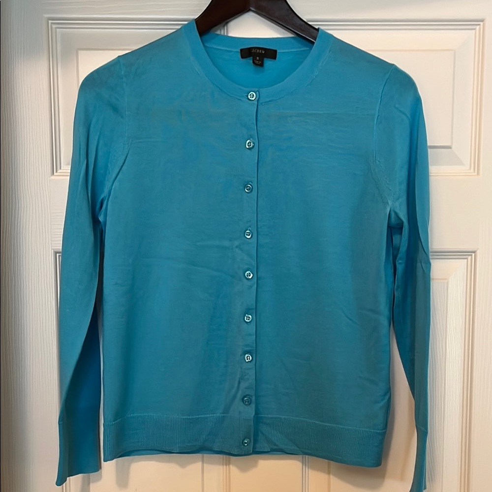 J. Crew Jackie Cardigan Sweater 100% Merino